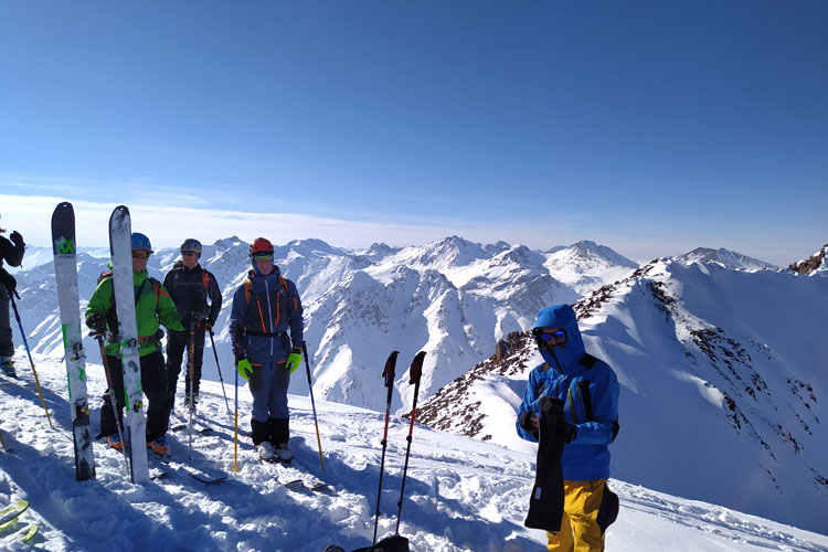 ski randonnée ala-bel kirghizistan